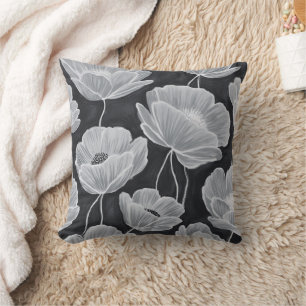 Cojín Decorativo Elegant and Whimsical Poppies