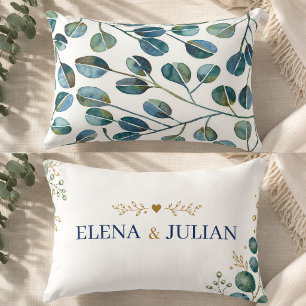 Cojín Decorativo Elegant Blue Eucalyptus