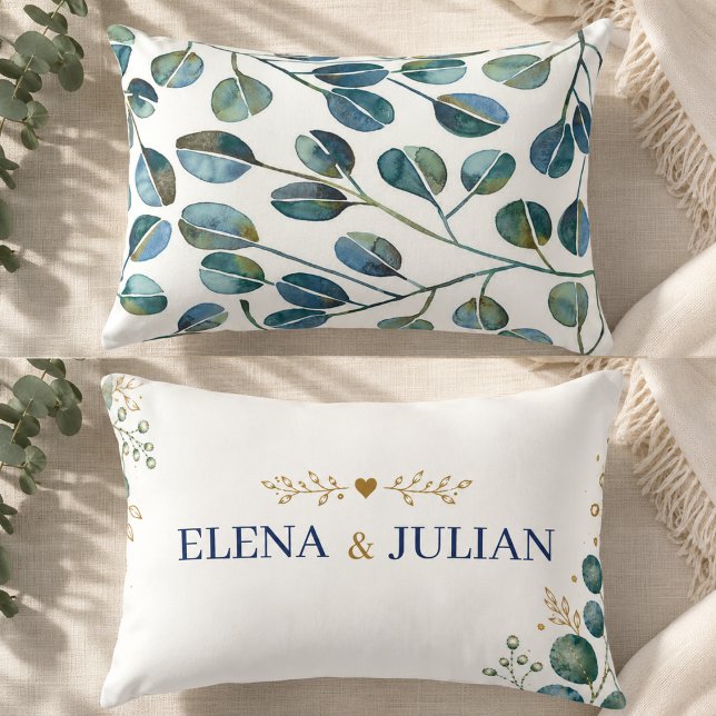 Cojín Decorativo Elegant Blue Eucalyptus  (Subido por el creador)