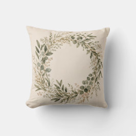 Cojín Decorativo Elegant Botanical Wreath Decorative Pillow