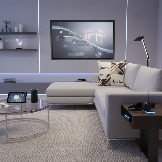 Cojín Decorativo  Elegant geometrical modern pattern throw pillow (Subido por el creador)