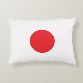 Cojín Decorativo Elegant Japan Flag Inspired Minimal