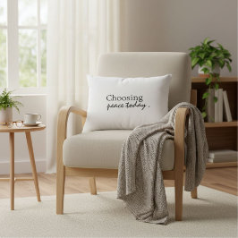Cojín Decorativo Elegant modern motivational quote Accent Pillow