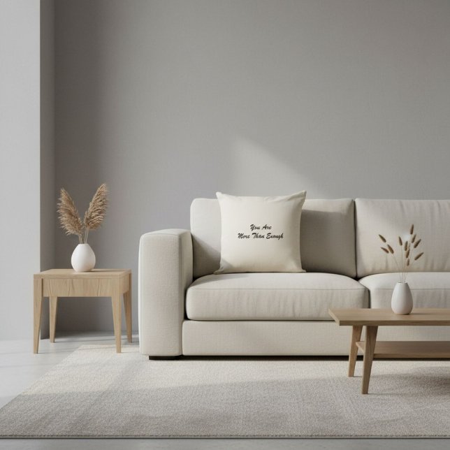 Cojín Decorativo Elegant motivational quote typography modern (Subido por el creador)