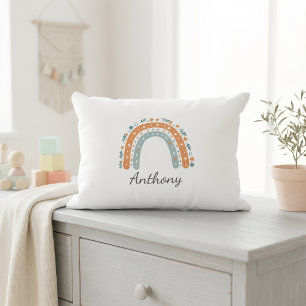 Cojín Decorativo Elegant Personalized Rainbow Pillowcase 