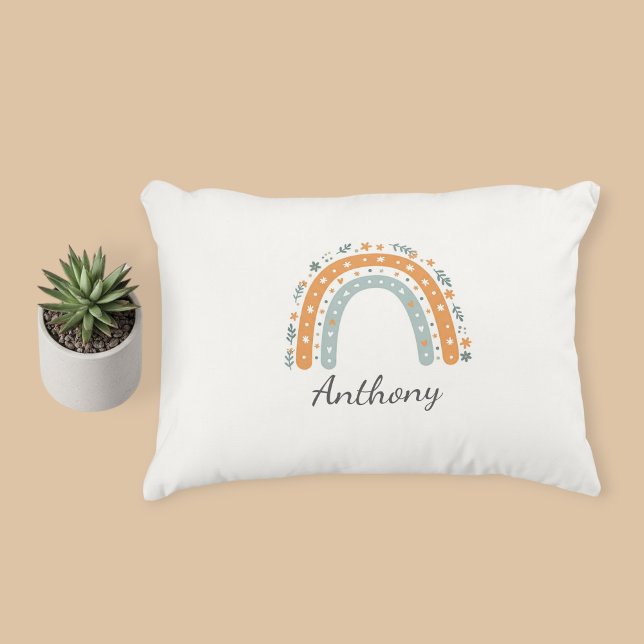 Cojín Decorativo Elegant Personalized Rainbow Pillowcase  (Subido por el creador)