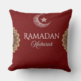 Cojín Decorativo Elegant Ramadan Mubarak Throw Pillow