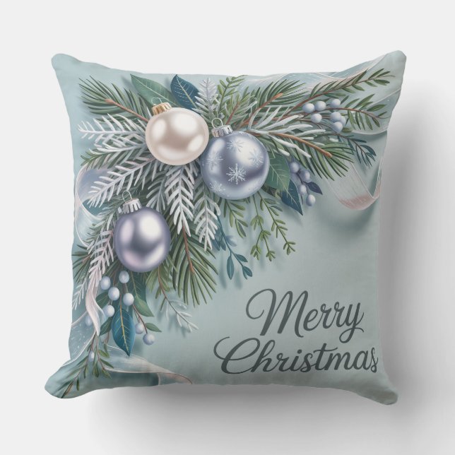 Cojín Decorativo Elegant Winter Cheer (Anverso)