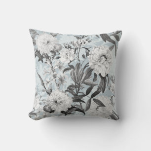 Cojín Decorativo Elegante acuarela estampado floral