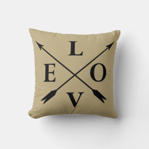 Cojín Decorativo Elegante amor modernomonogramado
