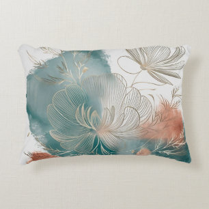 Cojín Decorativo Elegante arte de la línea de Cosmo Minimalista con