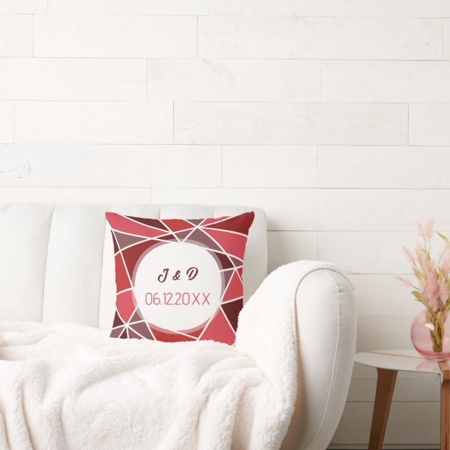 Cojín Decorativo Elegante Boda geométrico (Sofá)