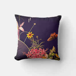 Cojín Decorativo Elegante Botánico Artístico