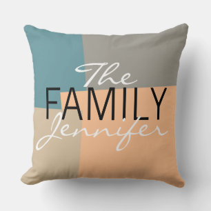 Cojín Decorativo Elegante Color Retro Moderno Fondo #11