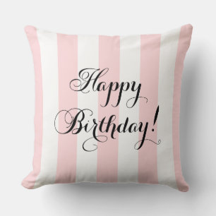 Cojín Decorativo Elegante cumpleaños feliz