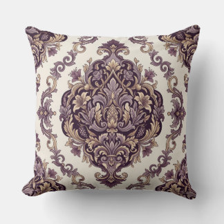 Cojín Decorativo Elegante Damasco