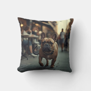 Cojín decorativo elegante de Bulldog francés
