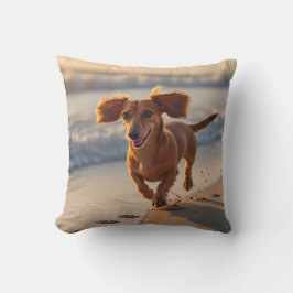 Cojín decorativo elegante de Dachshund