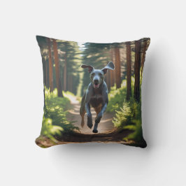 Cojín decorativo elegante de Weimaraner