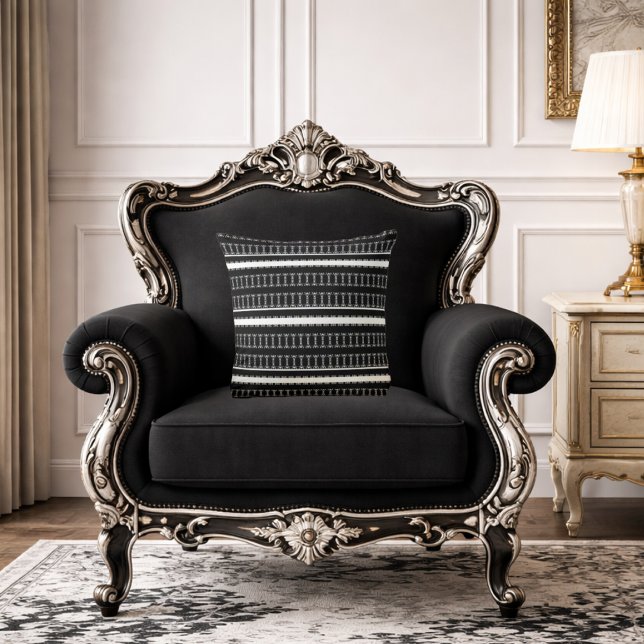 Cojín Decorativo Elegante decoración negra (Subido por el creador)