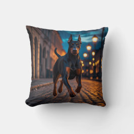 Cojín decorativo elegante Doberman Pinscher