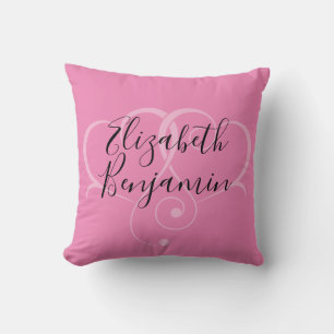 Cojín Decorativo Elegante Editibalo Sencillo Diseño Corazón-Color R