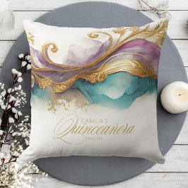 Cojín Decorativo Elegante Fiesta Quinceanera ID1029