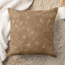 Elegante Flourish deja a Brown Grunge