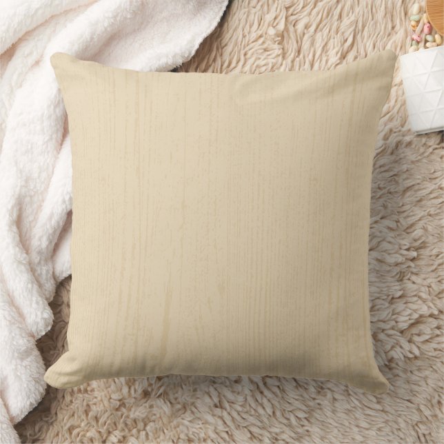 Cojín Decorativo Elegante grano de madera blanca español (Manta)