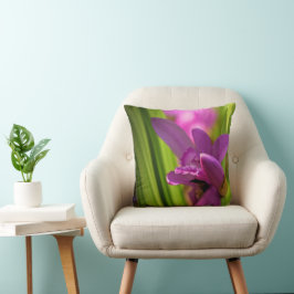 Cojín decorativo elegante - Iris morado pequeño