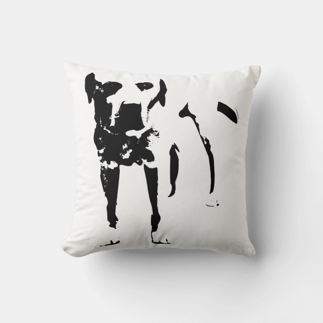 Cojín Decorativo Elegante Labrador - Presencia de calma (Anverso)