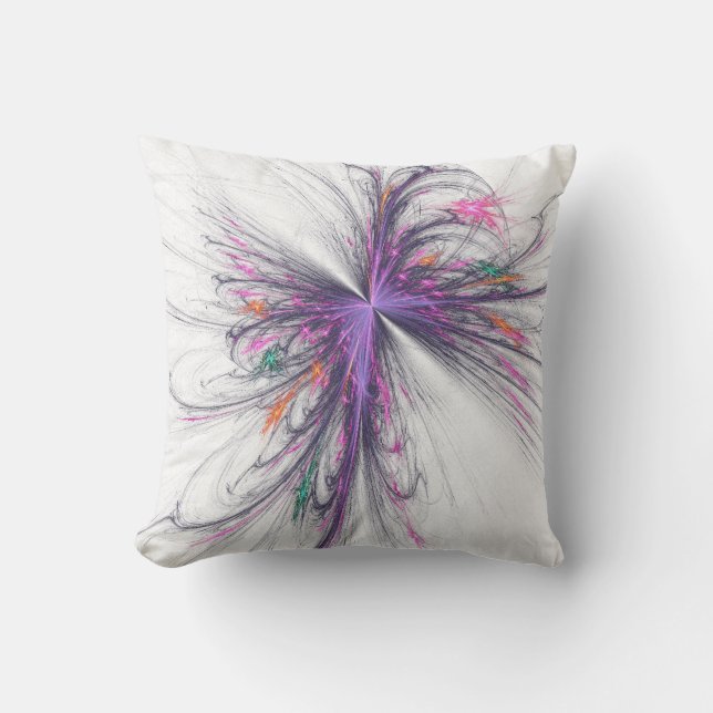Cojín Decorativo Elegante mariposa Fractal Mojo Pillow (Anverso)