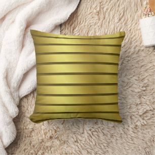 Cojín Decorativo elegante, moderno, trendy, dorado falso, 