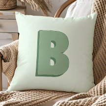 Elegante Monograma de Letra B Personalizada Inicia