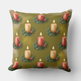 Cojín Decorativo Elegante Navidades botánicos de invierno Pillow