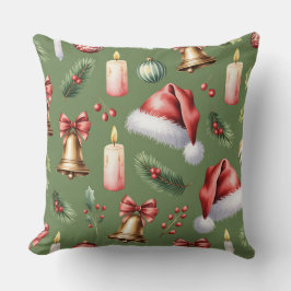 Cojín Decorativo Elegante Navidades botánicos de invierno Pillow
