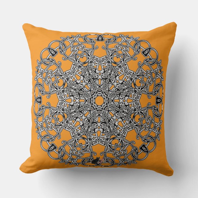 Cojín Decorativo Elegante Octa Glifo  (Anverso)