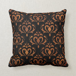 Cojín Decorativo Elegante patrón de cobre vintage