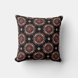 Cojín Decorativo Elegante patrón floral Mandala Boho