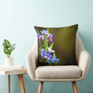 Cojín decorativo elegante - Pequeñas flores de col