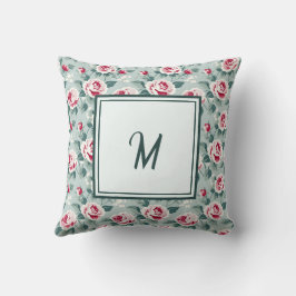 Cojín Decorativo Elegante Personalizado Estiloso Romántico Floral C