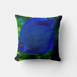 Cojín Decorativo Elegante Pescado Azul Tira Pillod