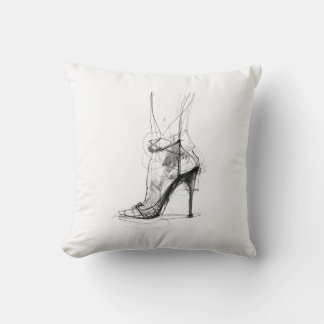 Cojín Decorativo Elegante pie de talón alto - Estilo femenino