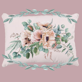 Cojín Decorativo Elegante radio de amapola