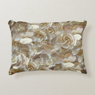 Cojín Decorativo Elegante Rosa floral Petal