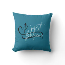 Cojín decorativo Elegante Sólo Creer
