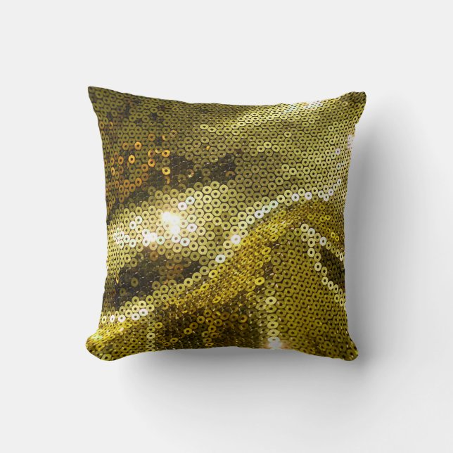 Cojín Decorativo Elegante textil espumoso secuenciado cerca. Más  (Anverso)