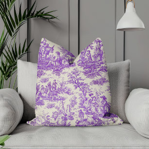 Cojín Decorativo Elegante toile de jouy