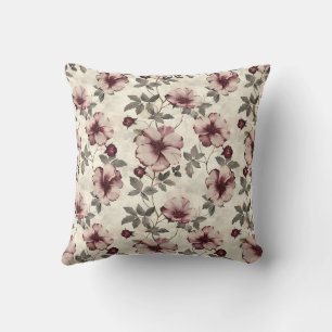 Cojín Decorativo Elegante Vintage Estiloso Romántico Floral Chic
