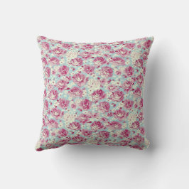Cojín Decorativo Elegante Vintage Estiloso Romántico Floral Chic
